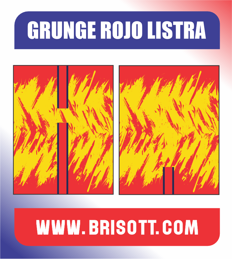 GRUNGE ROJO LISTRA